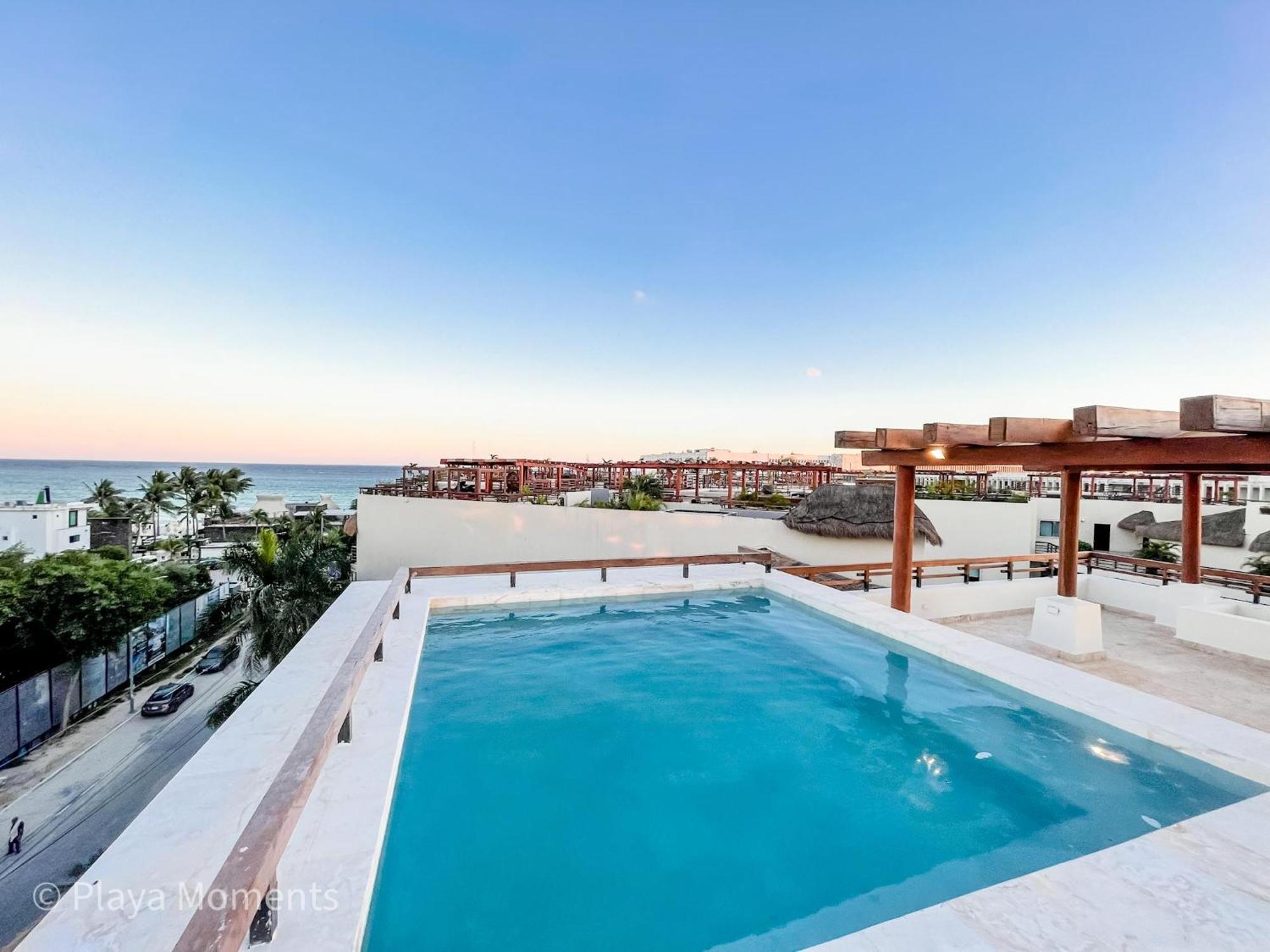 Apartamento Atc18 2bed Ocean View Penthouse With Jacuzzi And Private Pool Playa del Carmen