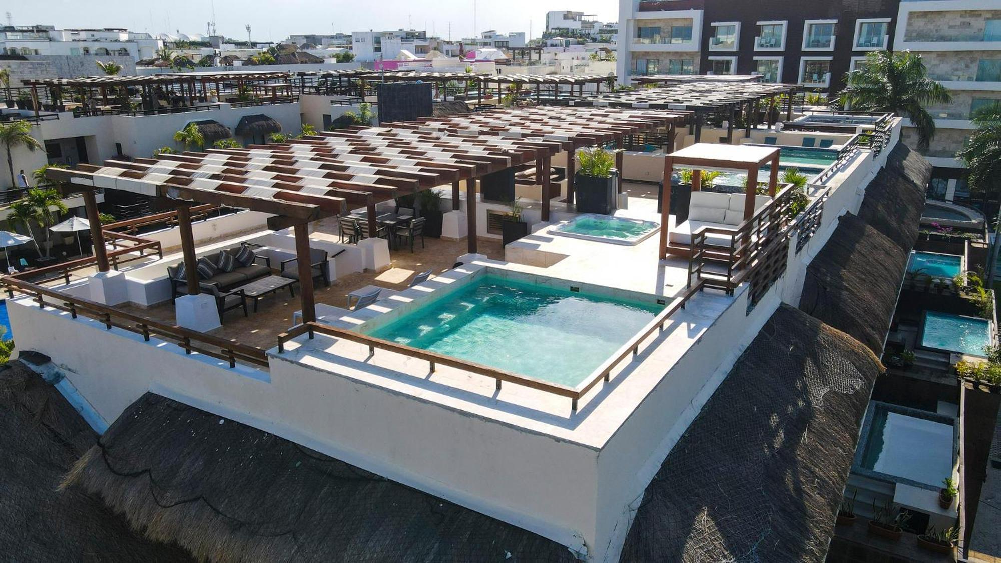 Atc18 2bed Ocean View Penthouse With Jacuzzi And Private Pool Apartamento